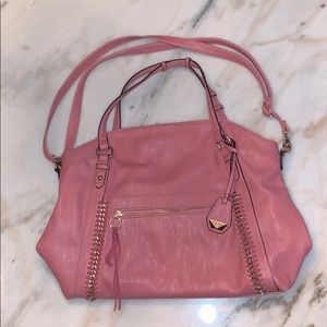 Jessica Simpson Mauve Boho Purse,adjustable straps